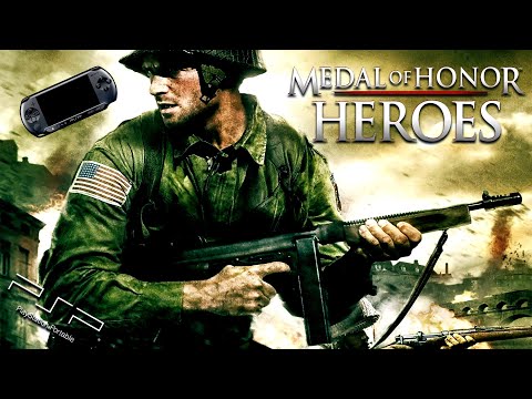 Медаль За Отвагу: Герои / Medal of Honor: Heroes - прохождение (PSP версия) longplay