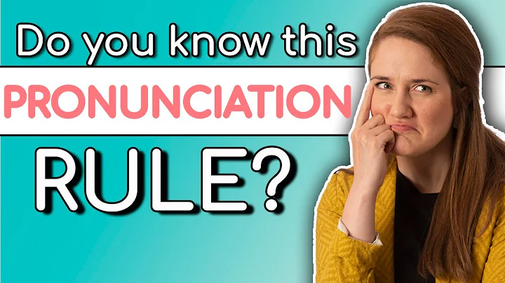 Pronunciation Rules in English- The Two Vowel Rule