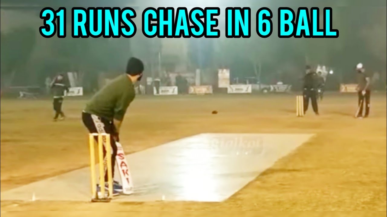 31 Required Last 6 Balls What A Match best Match ever in Cricket ...