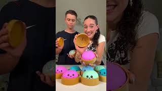 Glitter dumpling 😍#dumplings #fyp #funny #kids #unboxing