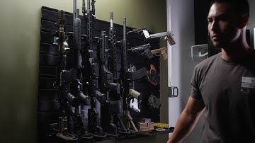 Gun Wall Room - Hold Up Displays