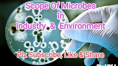 Scope of Microbes in Industry & Environment