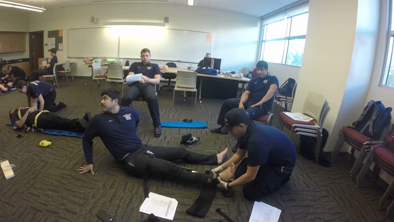 Sager Traction Splint Skill (Van) YouTube