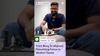 What “busy but not aligned” really feels like at work