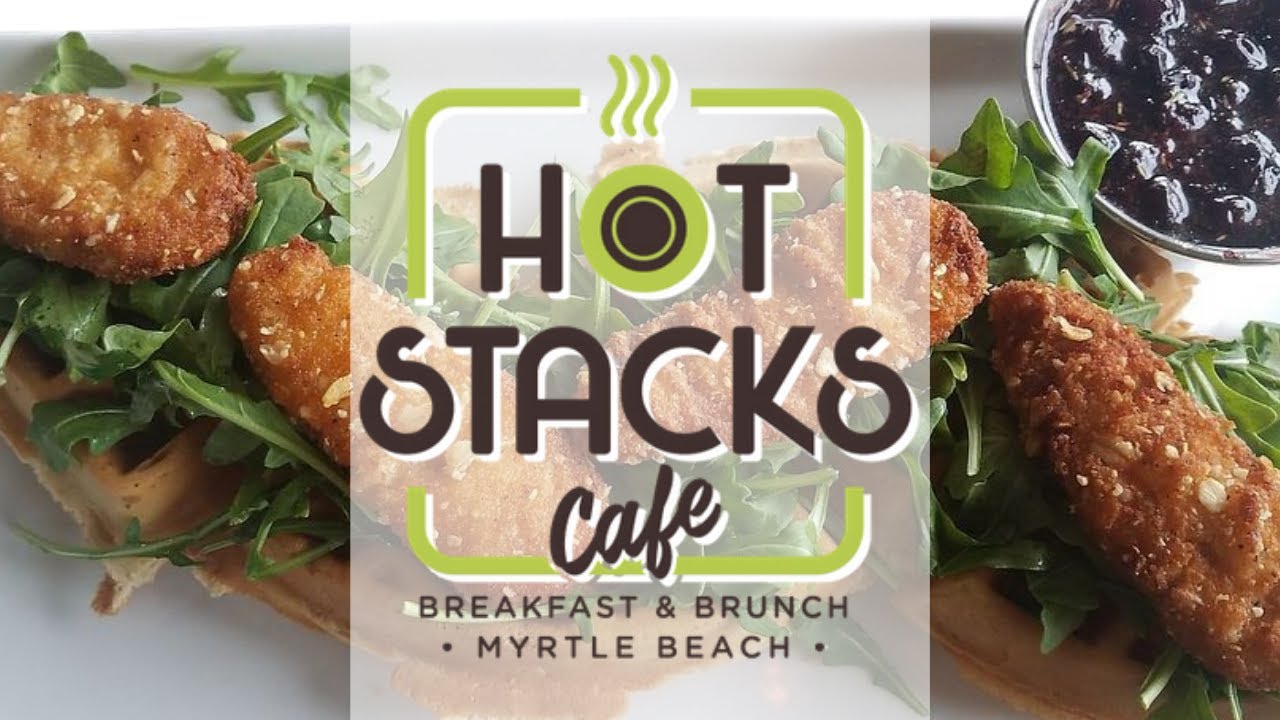 Hot Stacks Cafe Myrtle Beach Review & Vegan Menu Options YouTube