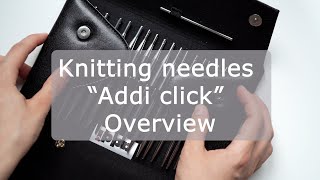 I'm confused! Knitting needles Addi click Overview | Hand knitting