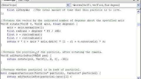 OpenGL Video Tutorial   Particle Systems
