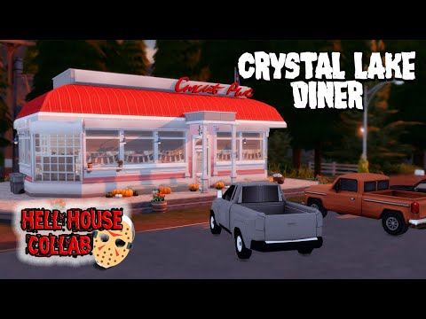 Crystal Lake Diner Hell House Collab Sims 4 Speed Build Youtube - 100robuxgiveaway instagram posts gramho com