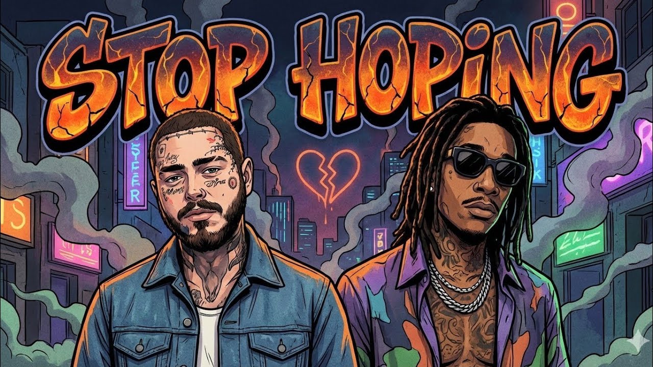 Stop Hoping - Style Post Malone, Wiz Khalifa (Lyrics Video)