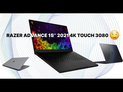 Unboxing Razer advanced 4K touch 15&rsquo; 2021, i7 32gb with RTX 3080. How it stacks up to Mac & Surface