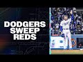 Dodgers Sweep Reds