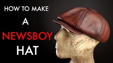 How to make a Peaky Blinders Hat - Pattern and Video Tutorial