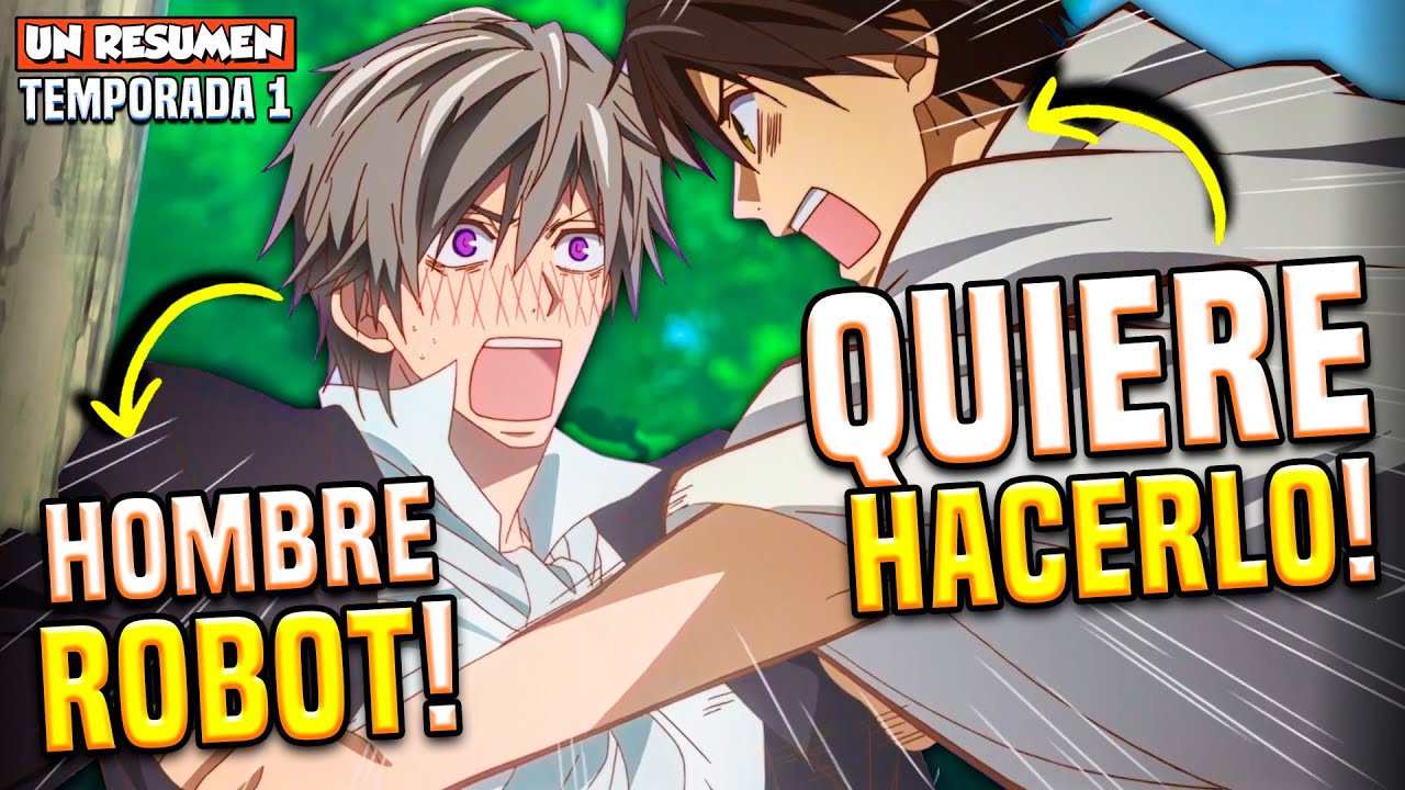 🌈EL MILLONARIO que se ENAMORO de UN ROBOT CALLEJERO Y SUCIO🌈 | Hybrid Child Resumen TEMPORADA 1