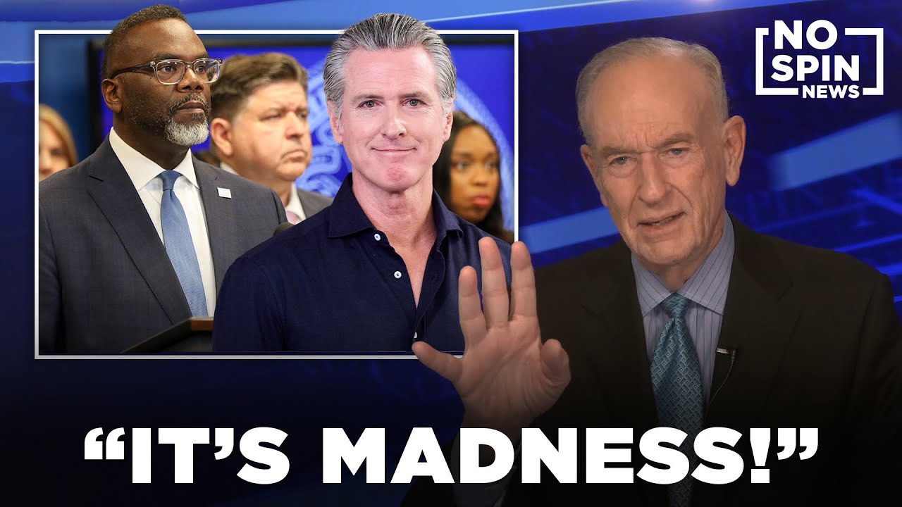 «ЭТО БЕЗУМИЕ!» — Билл О’Райли о крайне левых взглядах Брэндона Джонсона и Гэвина Ньюсома