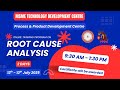 Online Program on ROOT CAUSE ANALYSIS | PPDC | Govt. of India Society