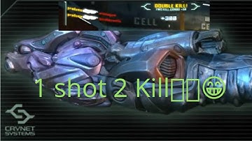 1 Shot 2 Kill With Ceph Rifle In Crysis 3 Inspired By Master Maximus The Legend