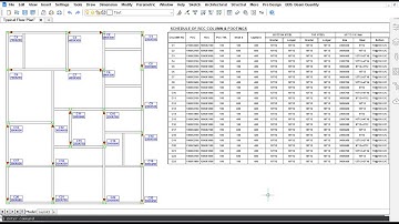 Auto Generate Column Footing Schedule Single Click in CAD