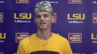 LSU Gavin Guidry, Tigers relief pitcher talks trip to Omaha and CWS