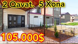 Toshkent Sergeli 1.25 Sotok 5 Xonalik Yangi Hovli. Metroga Yaqain! Narxi 105.000$