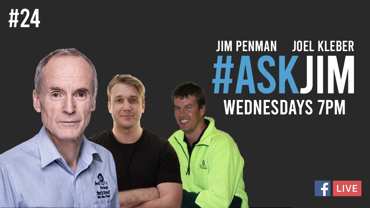 #ASKJIM Episode 24 with JIM PENMAN + BENN WARD of Jim's Mowing #ASKJIM Episode 24 with JIM PENMAN + BENN WARD of Jim's Mowing