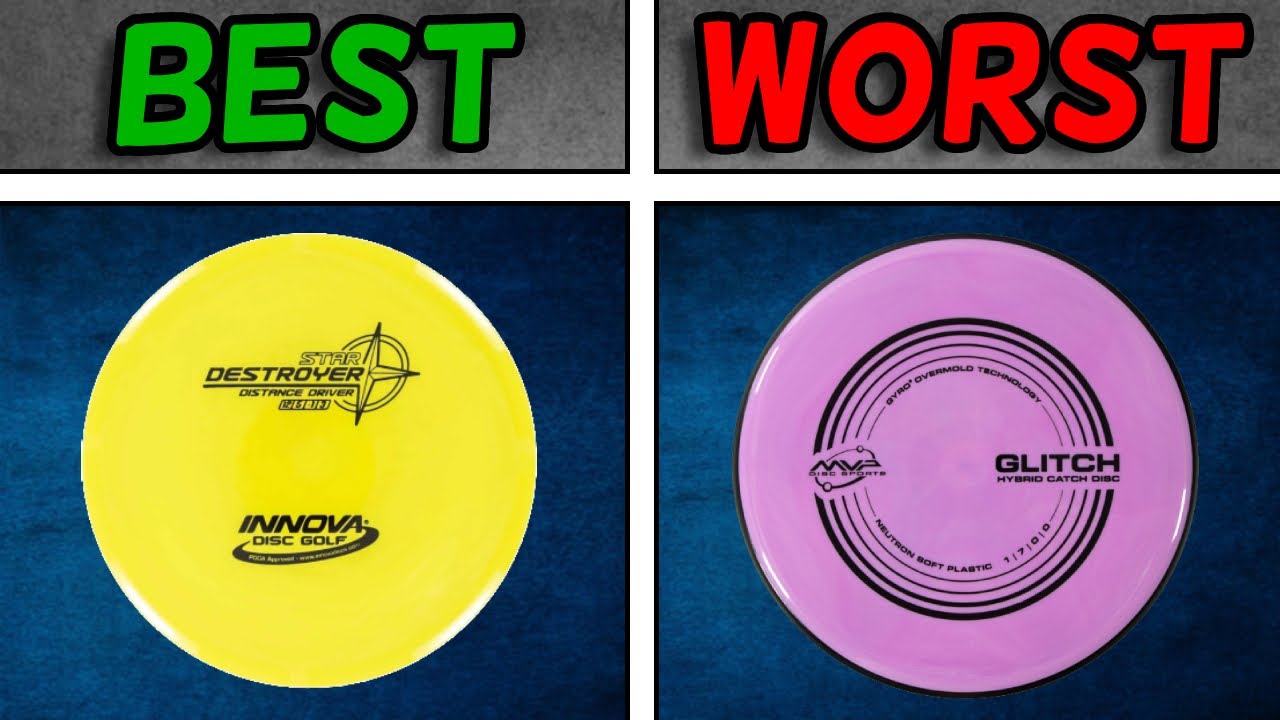 Disc Golf Manufacturers Best and Worst Disc YouTube