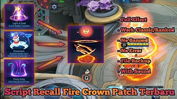 Script Recall Fire Crown With Sound By Hanya G