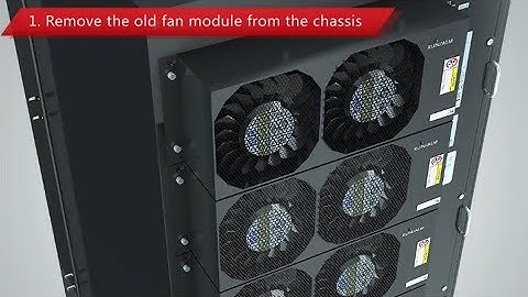 Huawei S Series Switches Maintenance-Replacing a Fan Module of the Switch