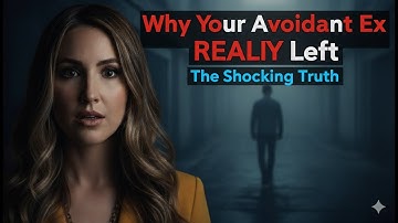 The Avoidant is keeping a DISTANCE because they HURT YOU but it