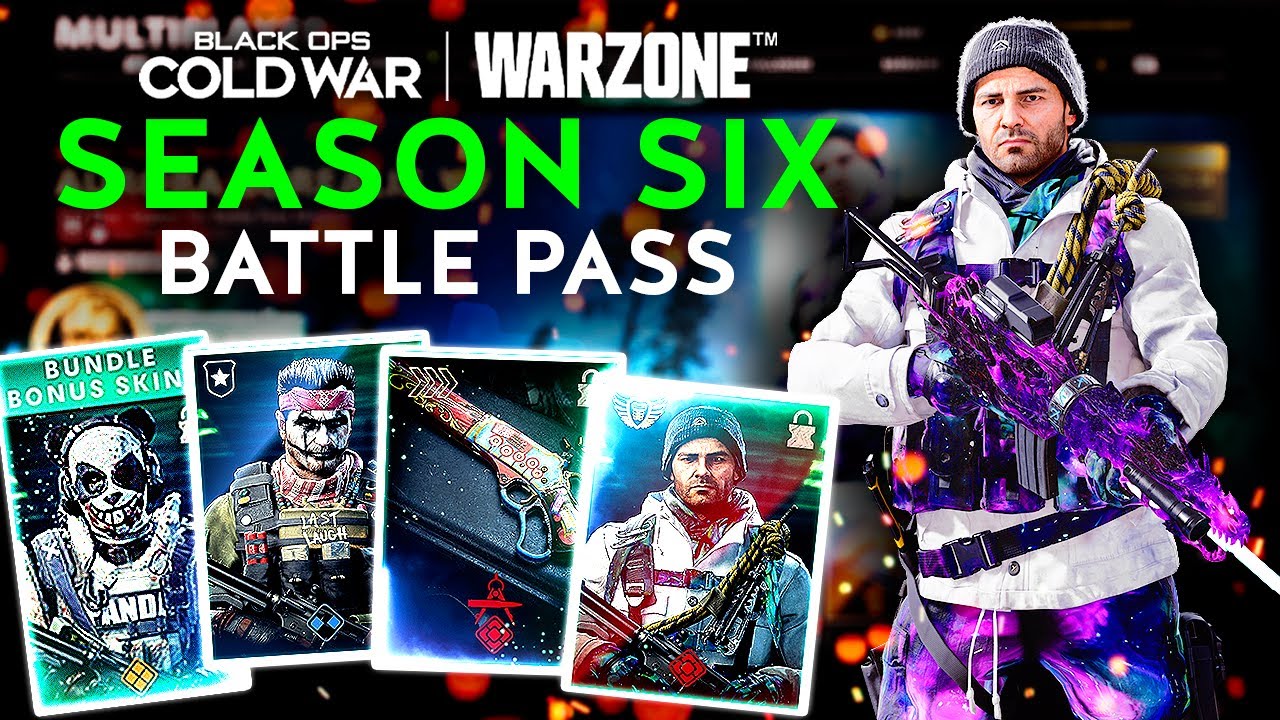 The Season Six Call of Duty®: Black Ops Cold War and Call of Duty®: Warzone™  Battle Pass — An Unparalleled Value for the Season's Final Showdown