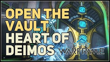 Open the Vault Descent To The Heart Warframe