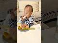 The little boy woke up early in the morning and did all his work by himself. #funny #funnyvideo