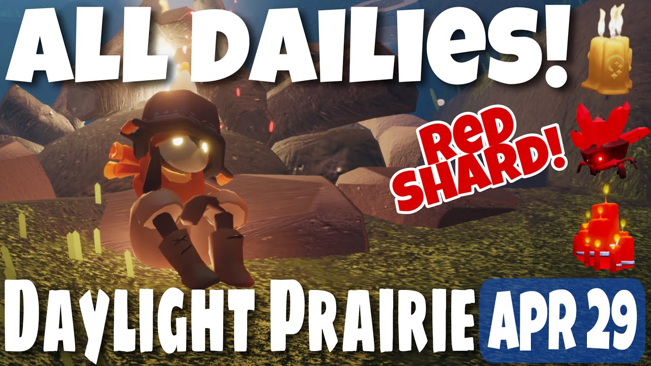 ALL DAILIES! Treasure Cakes, Season Candles, Red Shard Daylight Prairie