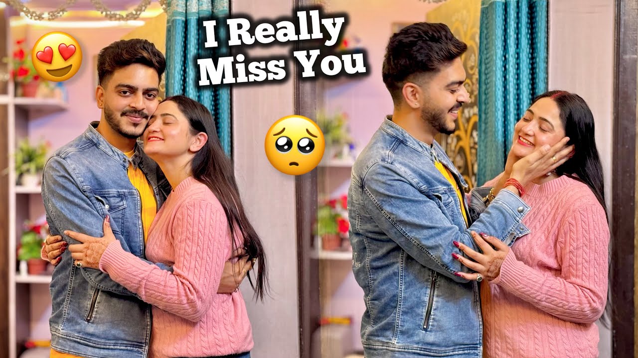 Chori Chupke Sibbu se Milne Aagya 🥺❤️ Husband Wife Love 😍😭 Rachit Rojha Vlogs