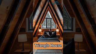 ⛪Modern and Cheap Triangle House
