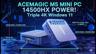 M5 Mini PC i5-14500HX Review – 4.9GHz Power Worth It?