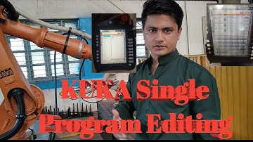 KUKA Single Program Editing or Backup. #kuka #automation #robot #robotics #programming #kukaprogram