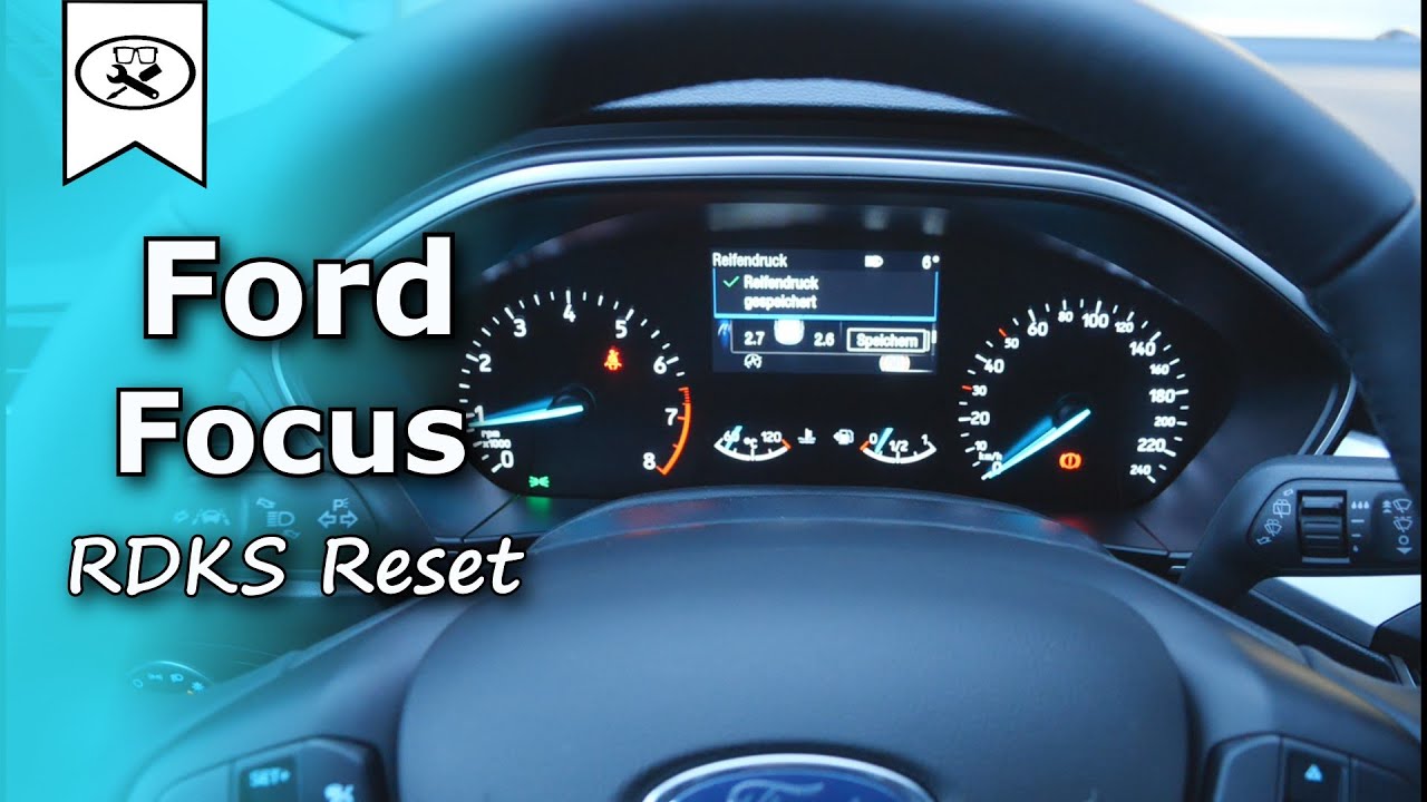 Ford Focus 4 RDKS zurücksetzen | TPMS reset | VitjaWolf | Tutorial | HD