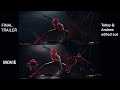 Spider Man No Way Home - Trailer vs Movie Comparison | HD Version