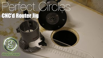Insane Router Circle Cutting Jig