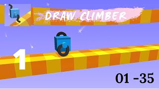 Draw Climber LVL 01-35 GAMEPLAY - Pro + Bonus LVL 🔥🔥