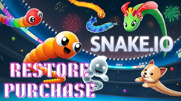 How to Restore Purchases in Snake.io 2025?