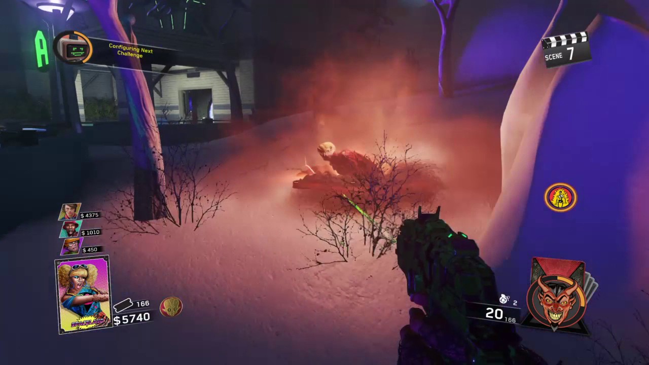 "OUT THE MAP GLITCH" Infinite Warfare Zombies (Zombies in Spaceland)