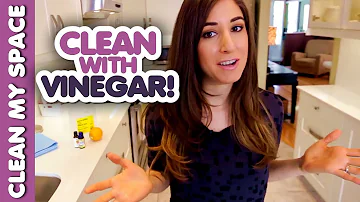 Can I use vinegar to clean painted walls?
