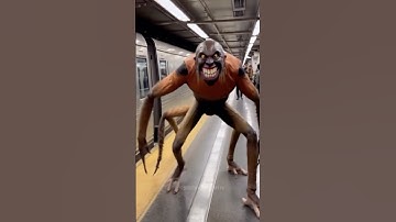 Nah,hate it when this happens #creature #monster #surreal #ai #alien #edit #humantocreature