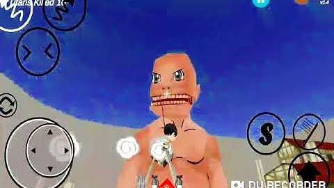 ATTACK ON TITAN GAME ANDROID v1.4 by Riva dev | OFFLINE GAMEPLAY