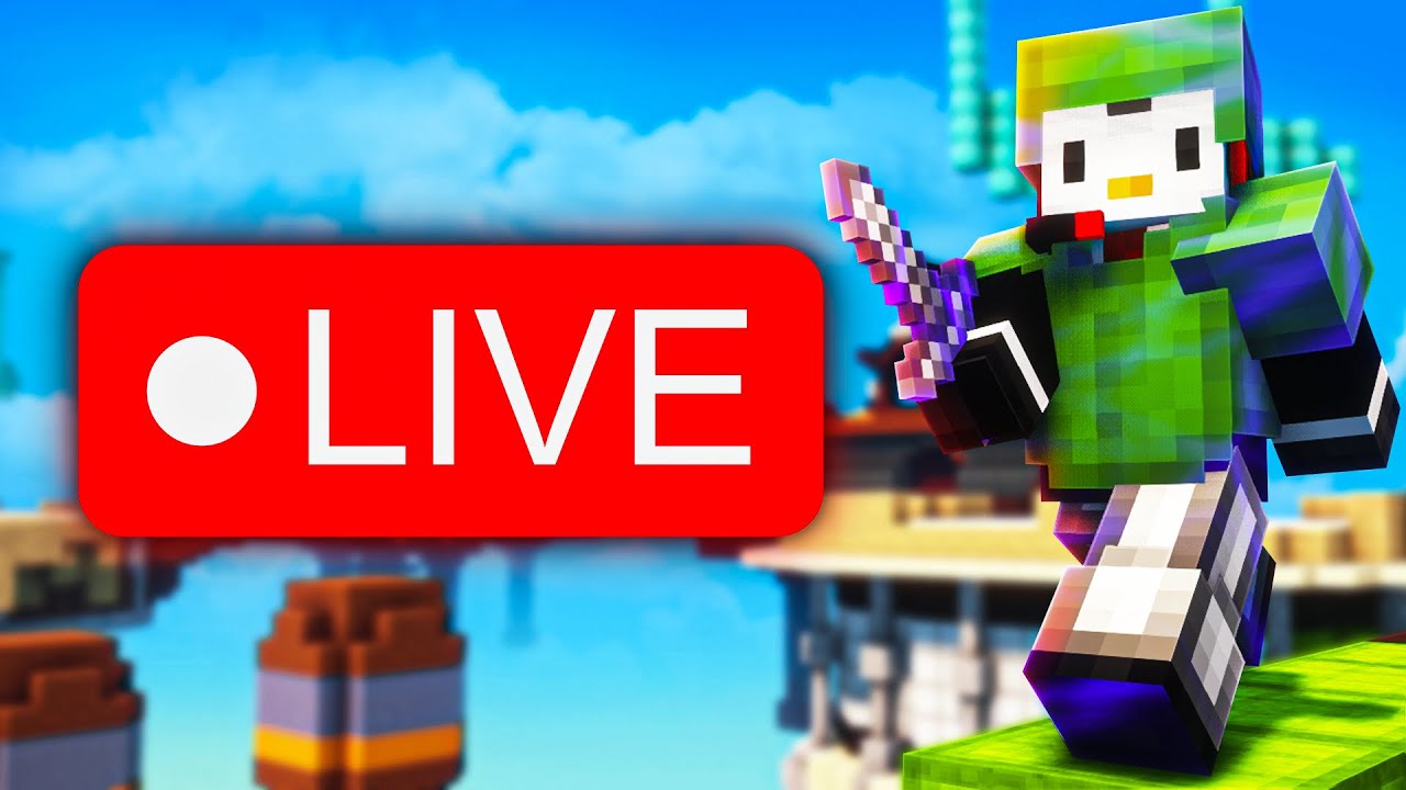 Trying the new Bedwars Update with MyLittleGaming & G1Games! Minecraft Live  Stream Exclusively on Rumble!