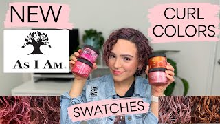 NEW As I Am Curl Colors | Review and Try On