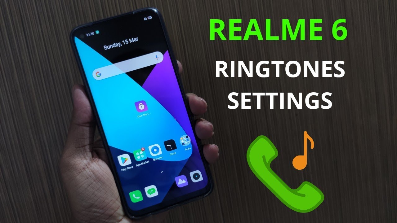 Realme 6 Ringtones Settings YouTube