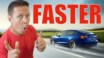 Making a Tesla MODEL 3 Faster 🚗 For FREE!