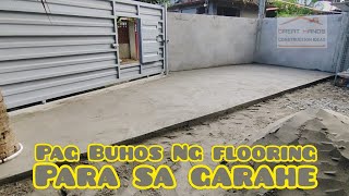 Pagbuhos Ug flooring Para Sa Garahe || Bisaya Version by Great hands construction ideas 366 views 6 months ago 7 minutes, 1 second